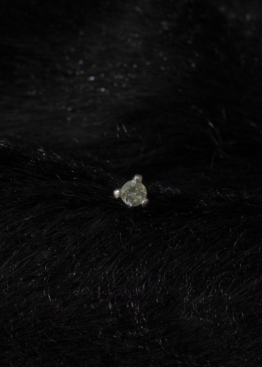 Mint Diamond Earring