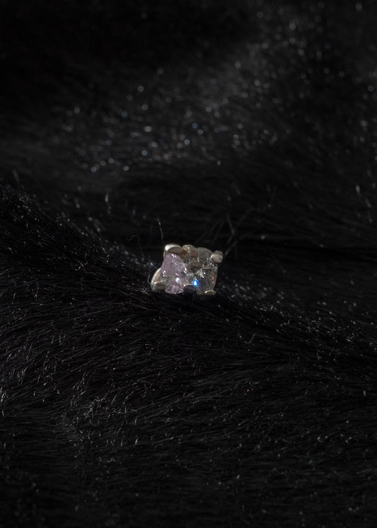 Violet & Gray Earring