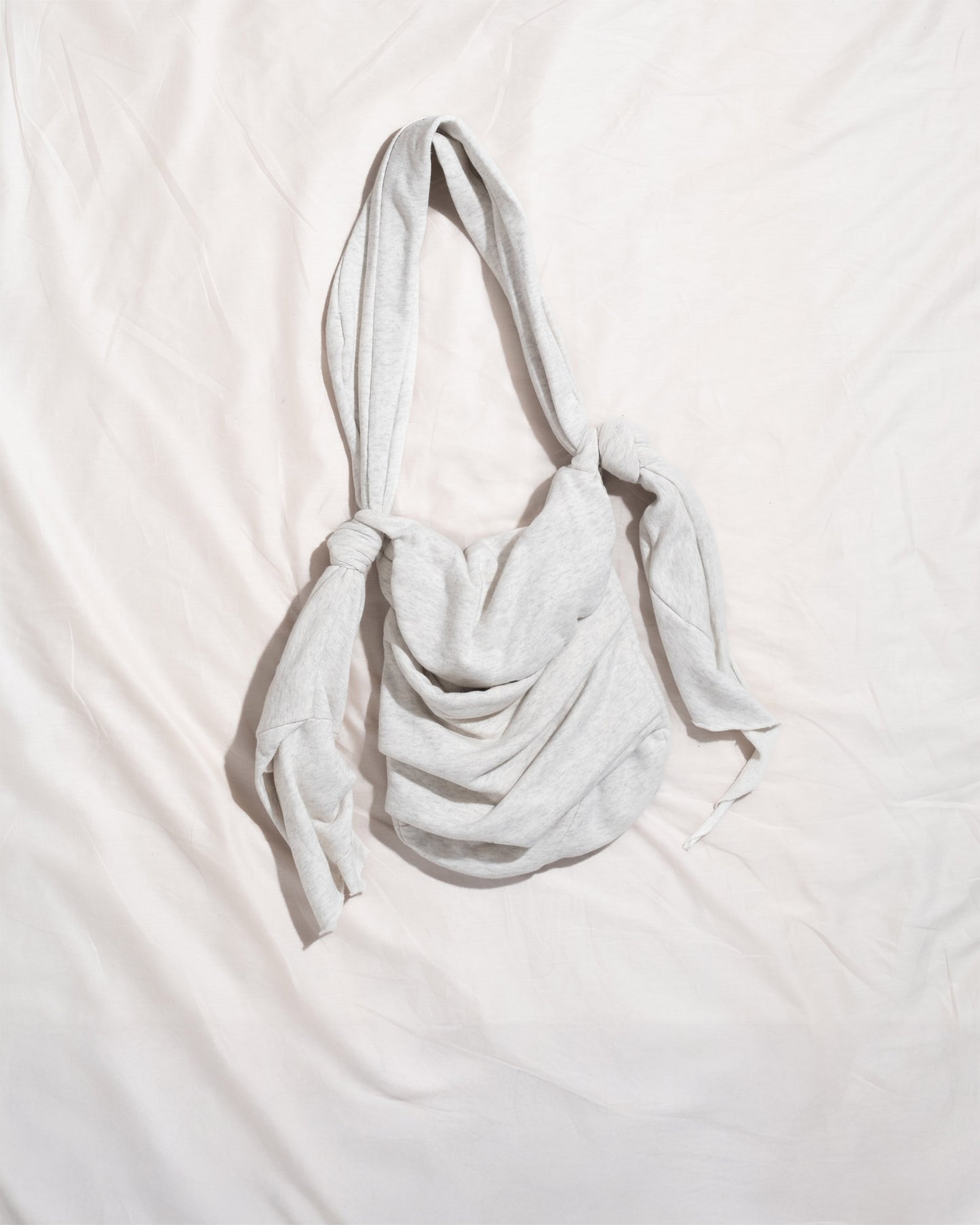 BB Bag in Grey Cotton Jersey