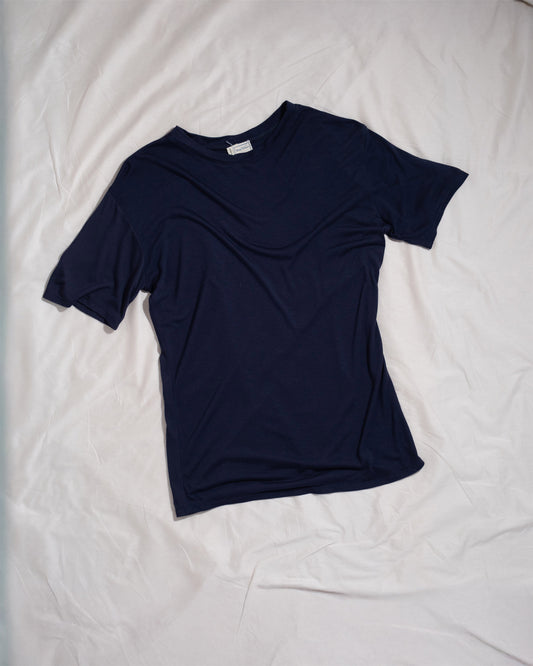 Basic Tee in Navy