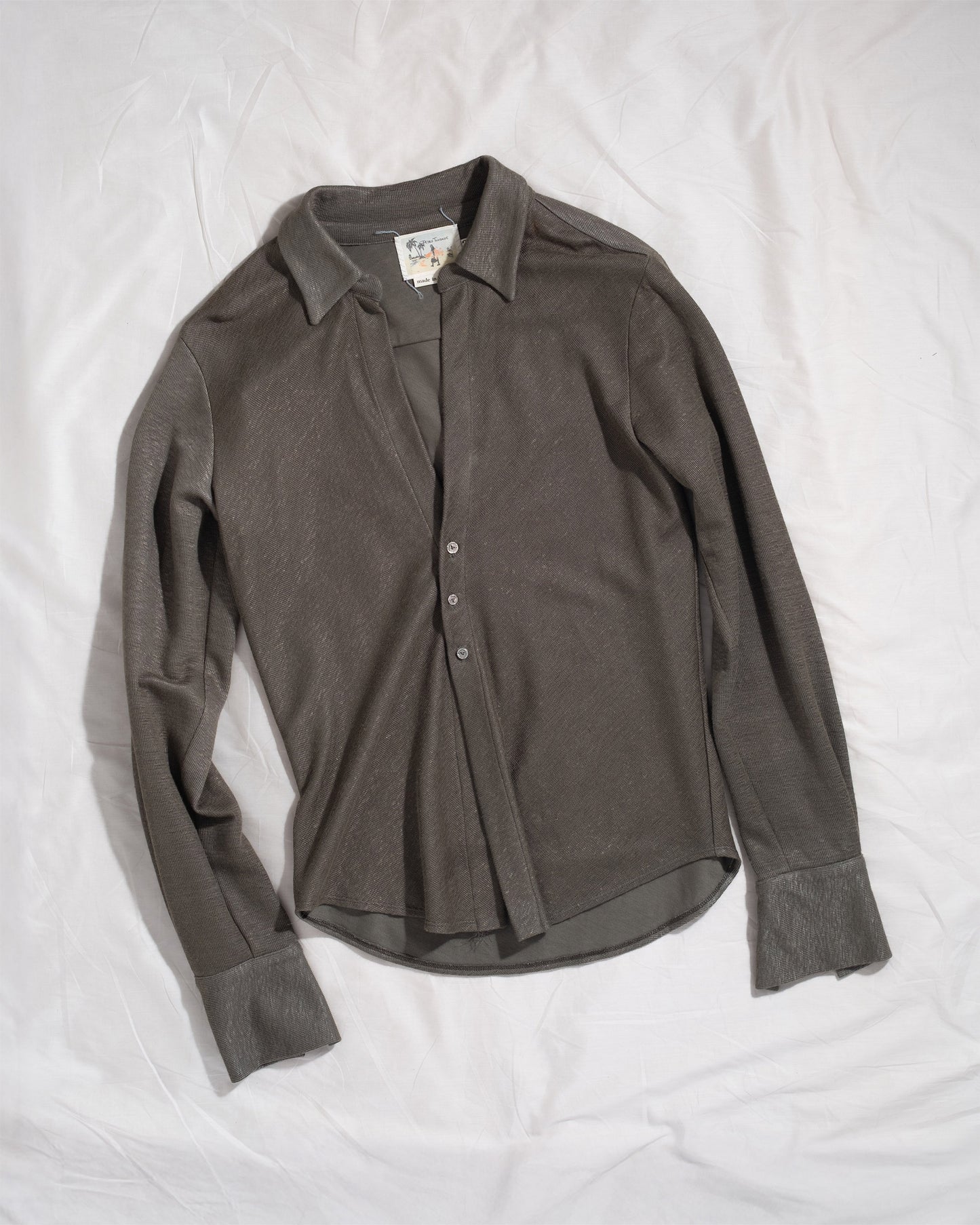 Bias Shirt in Dark Green