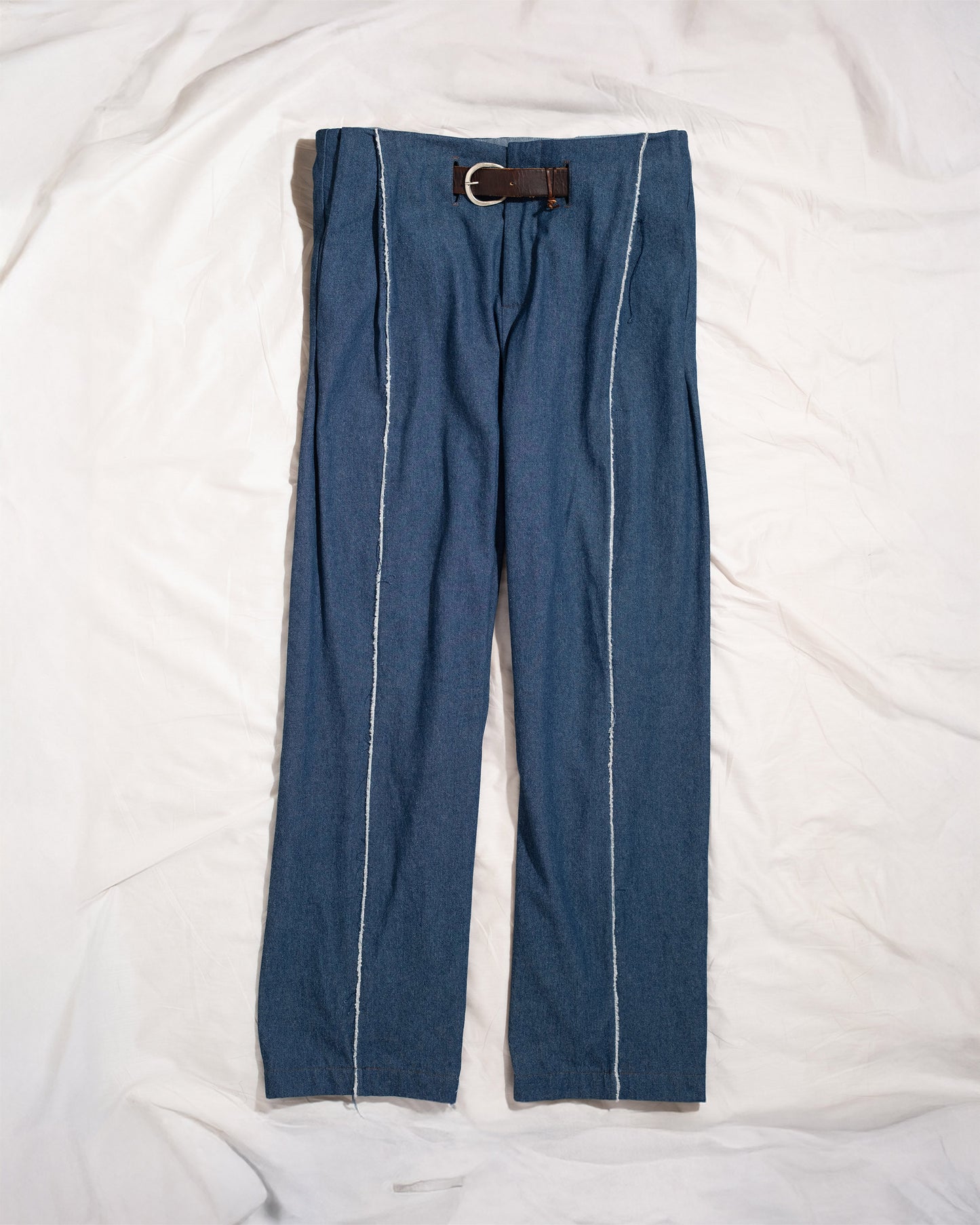 Back Pleat Jeans