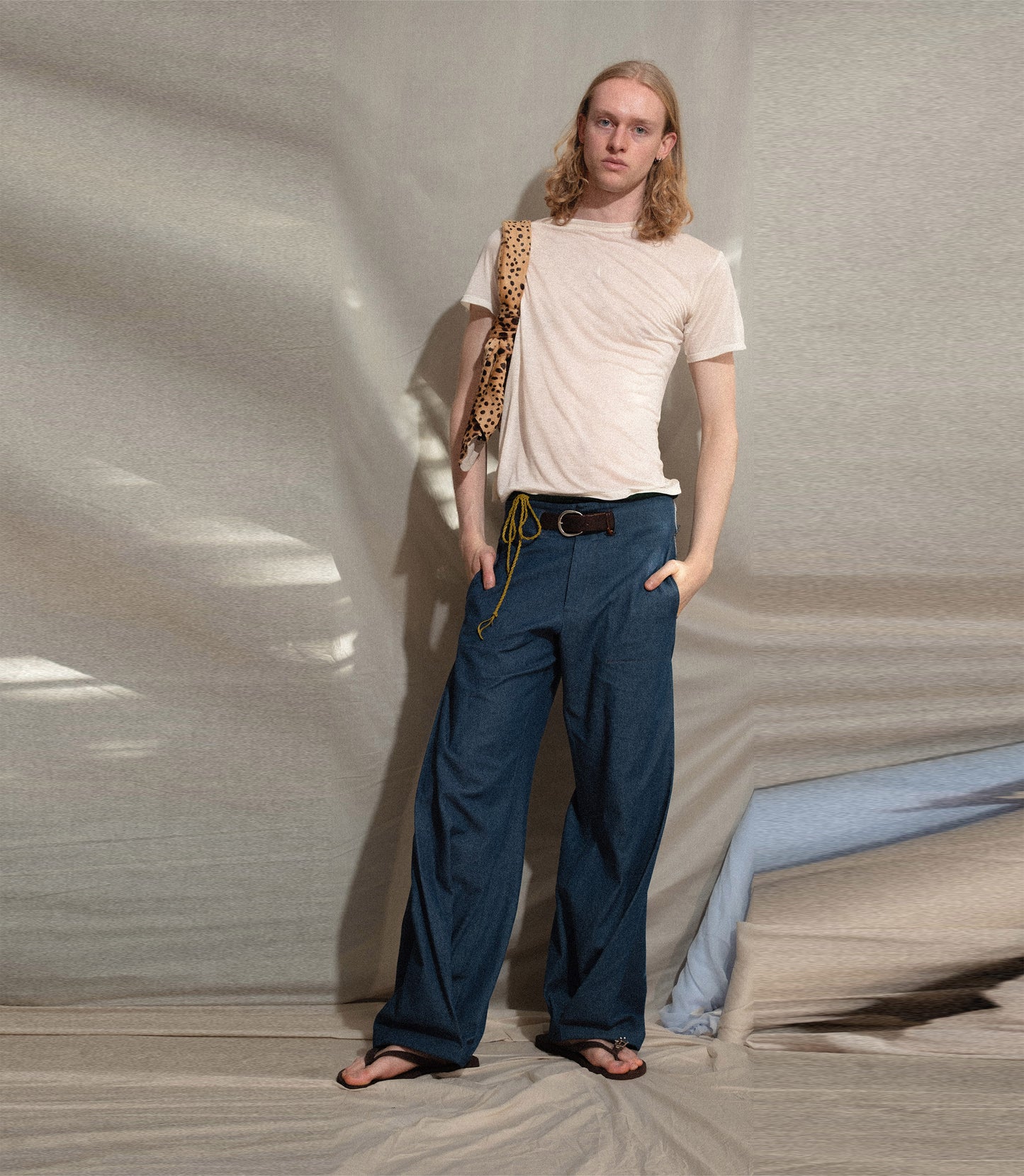 Front Pleat Jeans