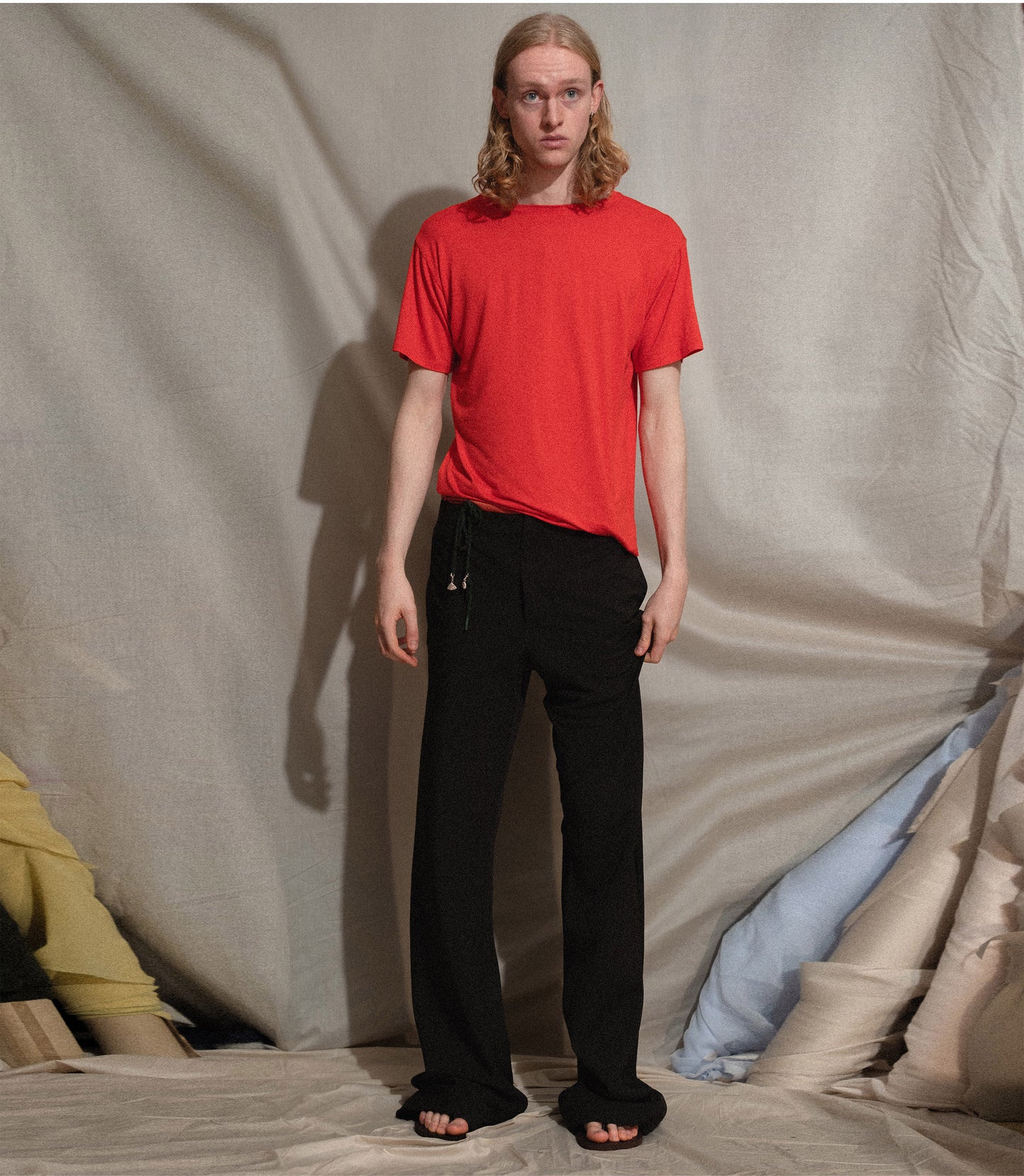 Basic Tee in Red