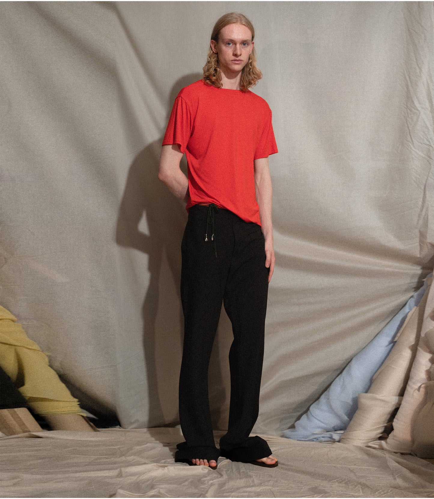 Basic Tee in Red