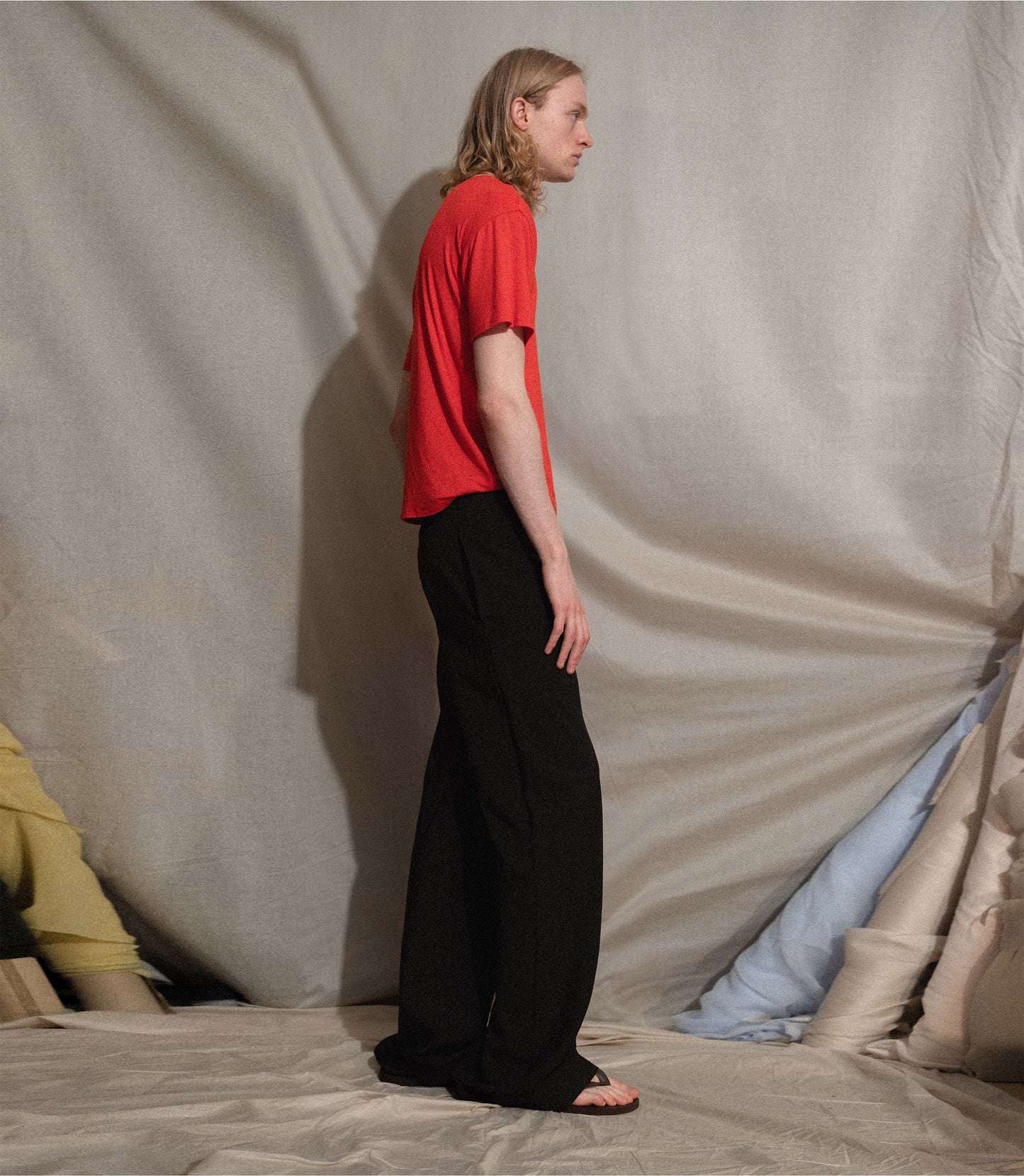 Basic Tee in Red