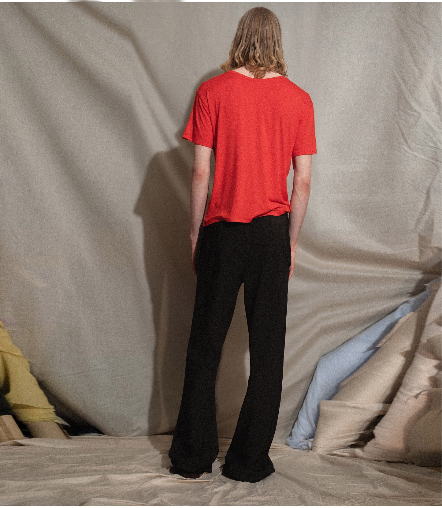 Bias Trouser in Cashmere Wool