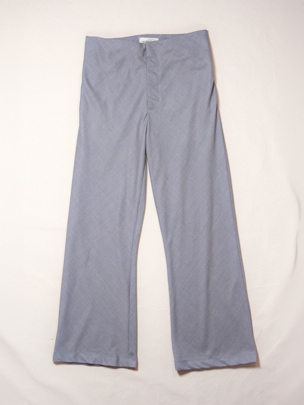 Bias Trousers in Grey Wool