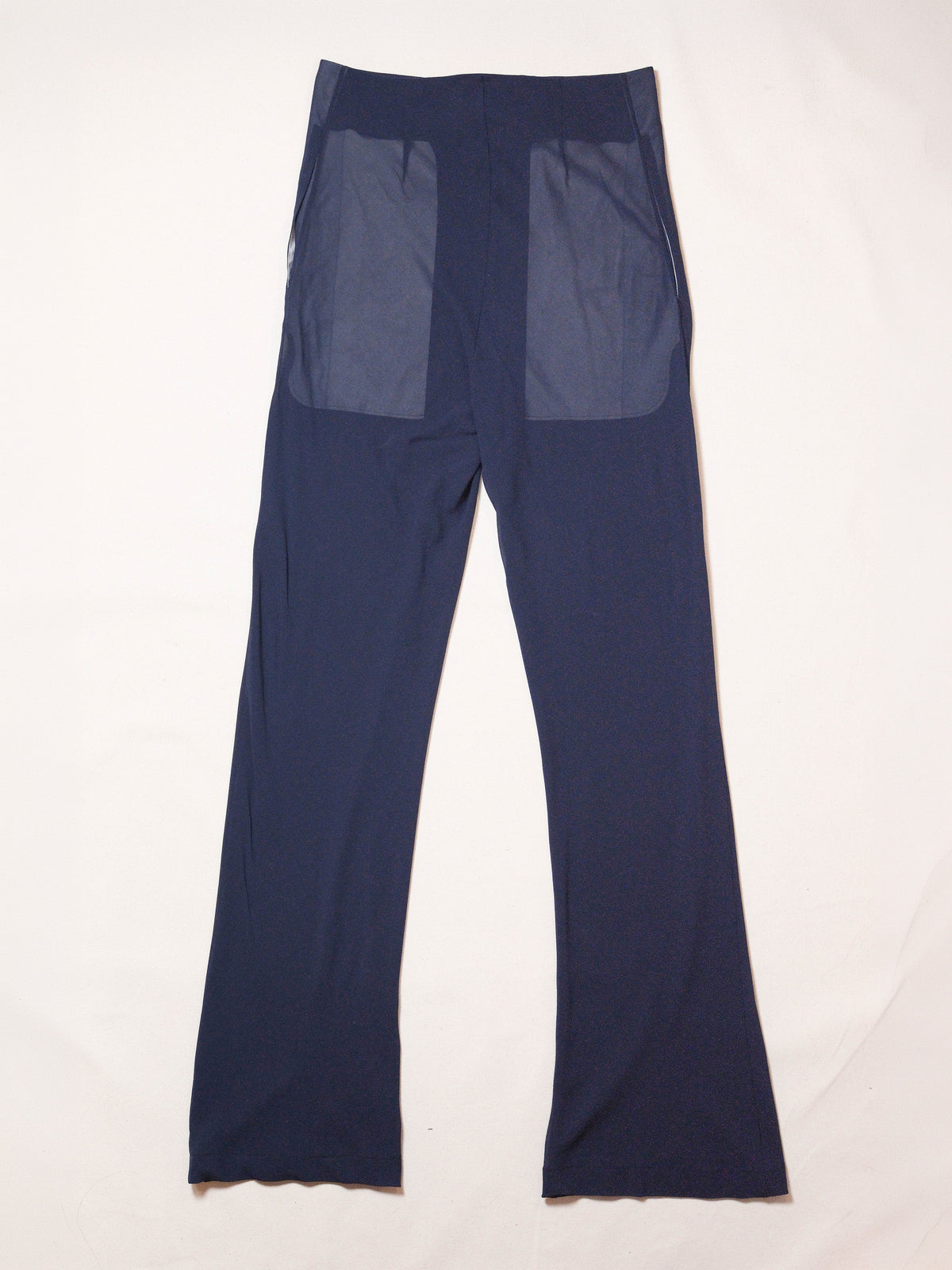 Sheer Silk Bias Trousers