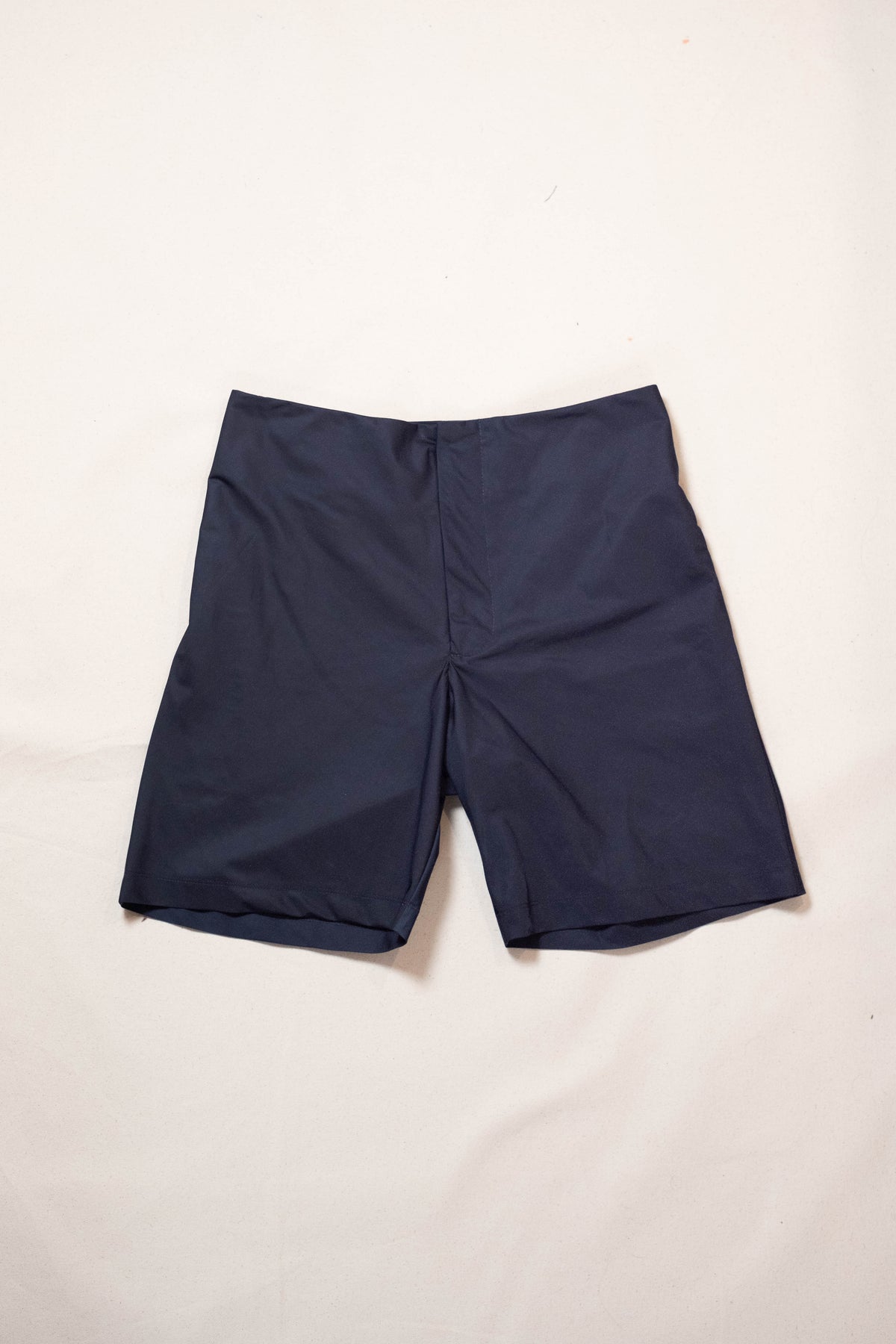 Bias Shorts in Navy Nylon