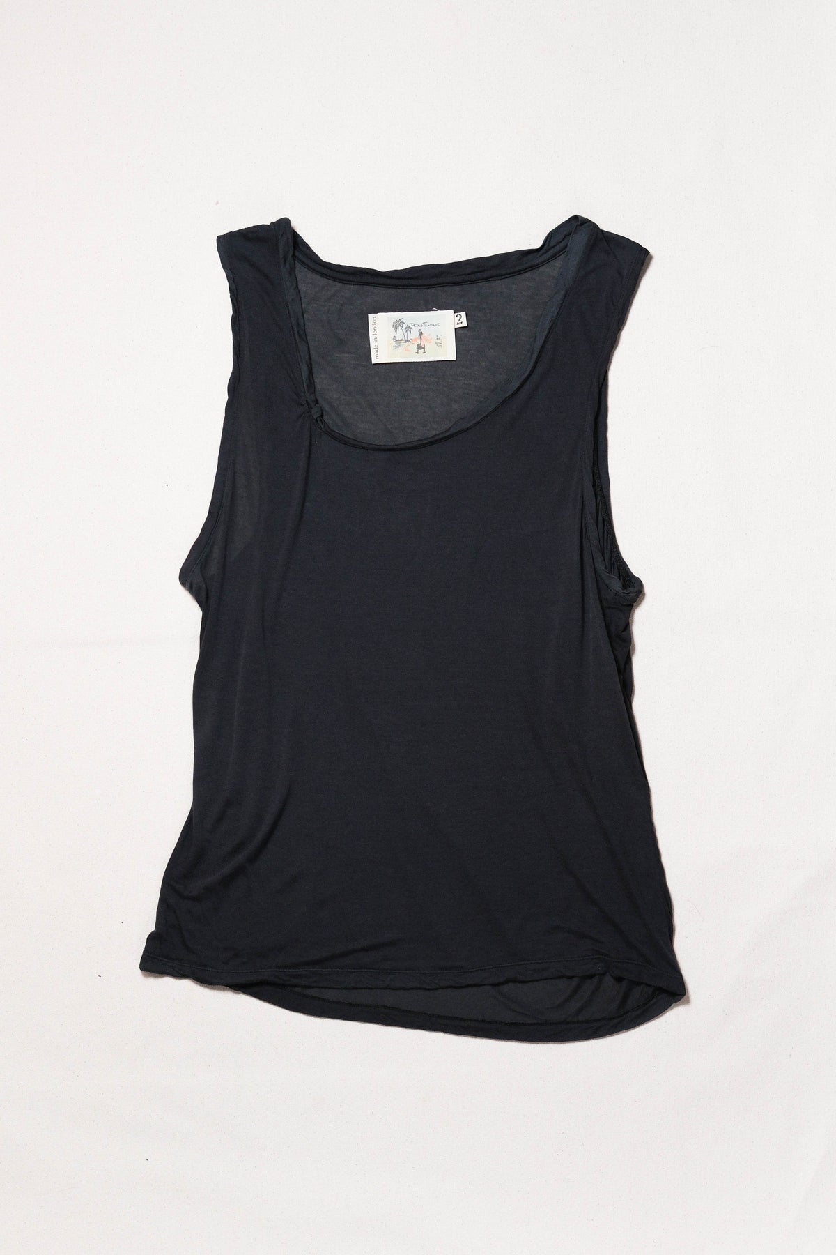 Knot Vest in Black
