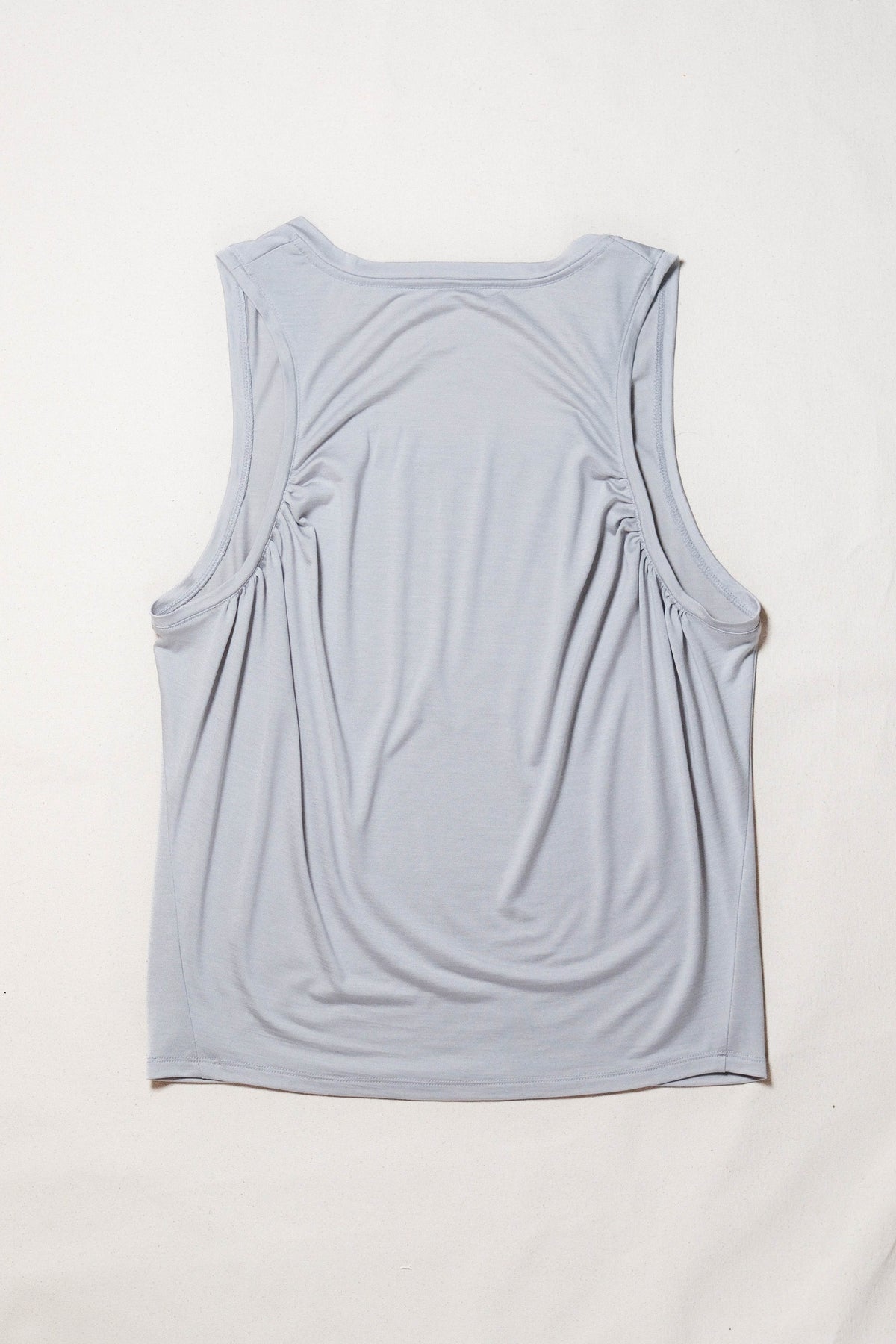Knot Vest in Light Grey